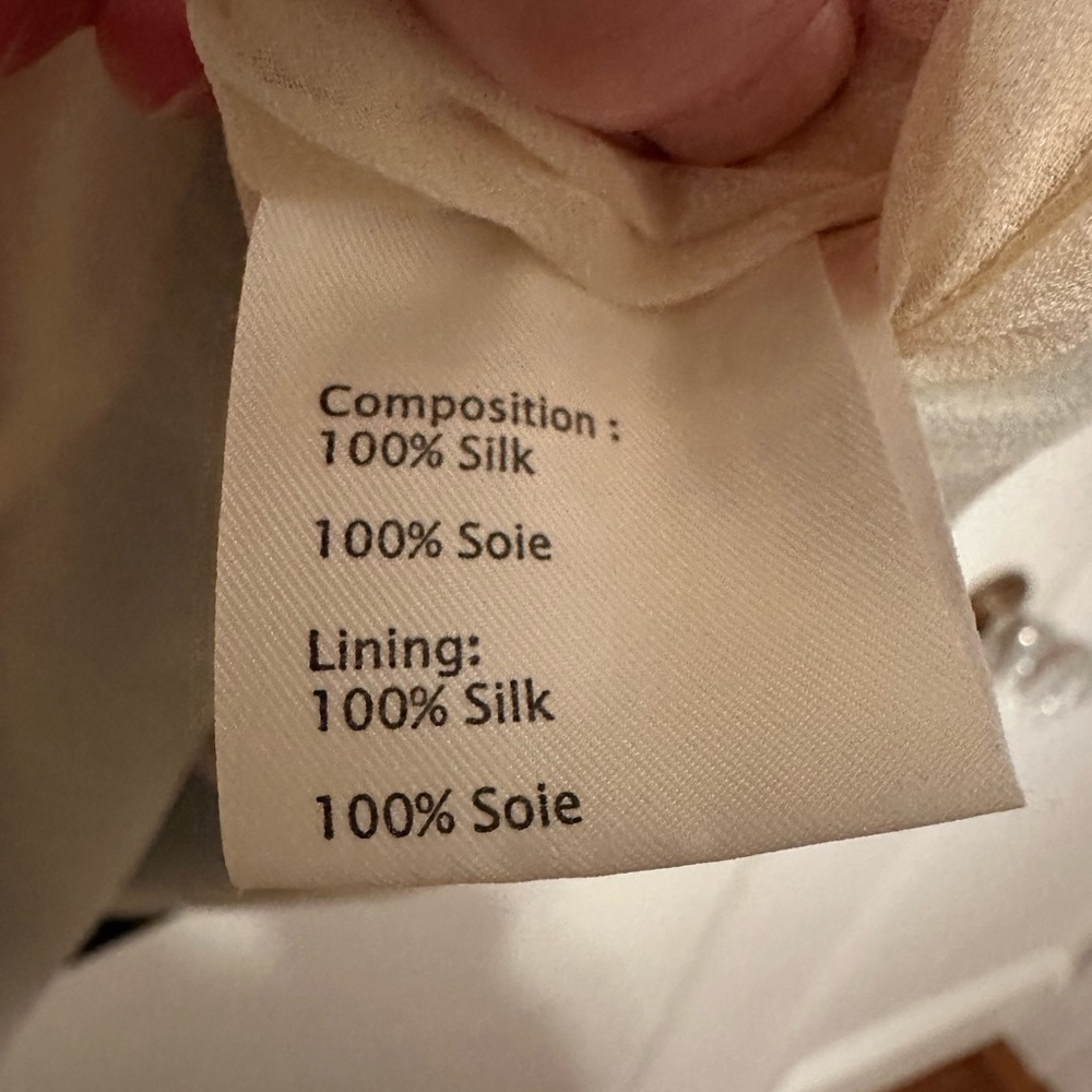 3.1 Phillip Lim cream & black silk mini dress with orange floral embroidery - 8 - Picture 12 of 12